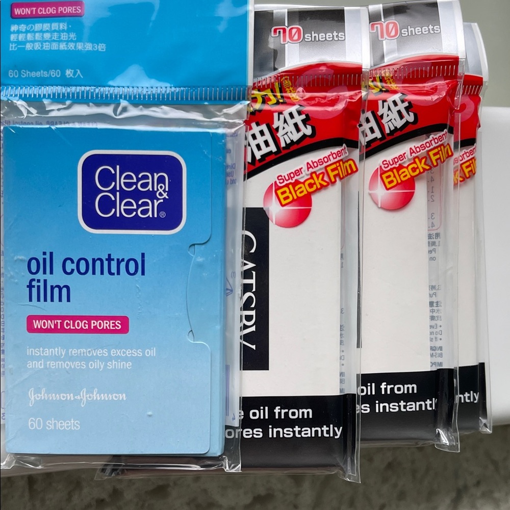 Clean & Clear, Gatsby Oil Control Film:270 sheets